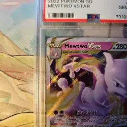Pokemon Go Mewtwo Vstar #031/078 PSA 10 Gem Mint 💎 - Image 3