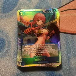 REBECCA - One Piece TCG OP10-058 - SR Super Rare - Royal Blood - Image 1