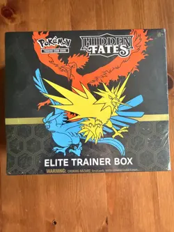 Pokemon TCG Hidden Fates Elite Trainer Box ETB Sun & Moon New Factory Sealed 820650804731 - Image 1