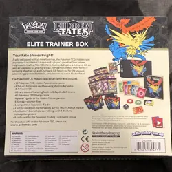 Pokemon TCG Hidden Fates Elite Trainer Box ETB Sun & Moon New Factory Sealed 820650804731 - Image 2