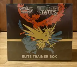 Pokemon TCG: Sun & Moon HIDDEN FATES Elite Trainer Box ETB NEW/Factory Sealed - Image 1