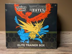 Pokemon TCG: Sun & Moon HIDDEN FATES Elite Trainer Box ETB NEW/Factory Sealed - Image 1