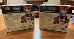 *2X* Pokemon TCG Sun & Moon Hidden Fates Elite Trainer Box ETB Factory Sealed - Image 2