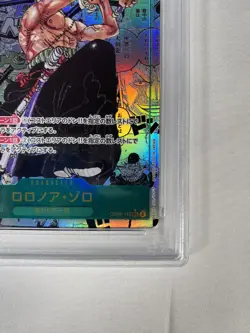 PSA 10 Roronoa Zoro OP06-118 SEC Comic Parallel Manga ONE PIECE Card Giapponese - Image 4