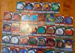 BAKUGAN TCG BATTLE BRAWLERS TRADING CARDS X45 IN VERY GOOD USED CONDITION - Image 2