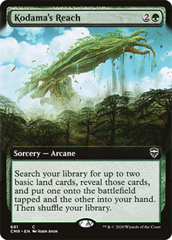 Magic MTG - Kodama's Reach - Commander Legendes Extras - MINT/NMINT - EN - Image 1