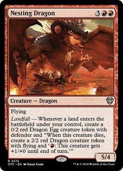 Magic MTG - Dragonne nidifiante - MINT/NMINT - FR - Image 1