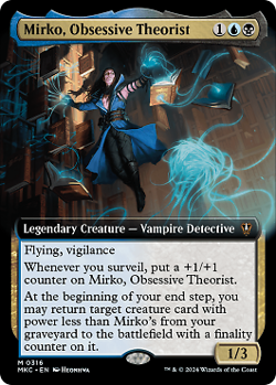Magic MTG - Mirko, theoriste obsessionnel - MINT/NMINT - FR - Image 1