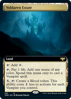 Magic MTG - Voldaren Estate - MINT/NMINT - EN - FOIL - Image 1