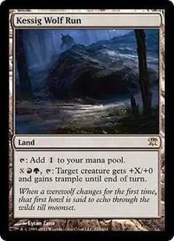 Magic MTG - Kessig Wolf Run - Innistrad - EXC - EN - FOIL - Image 1
