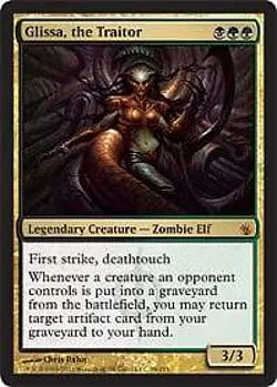 Magic MTG - Glissa, the Traitor - Mirrodin Assiege - EXC - EN - Image 1
