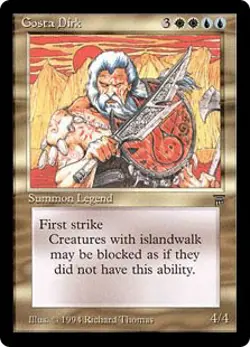 Magic MTG - Gosta Dirk - Legends - EXC - EN - Image 1