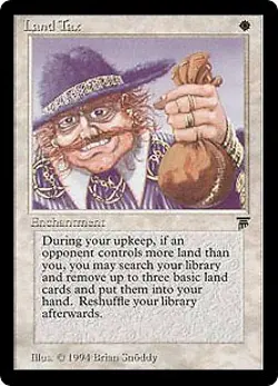 Magic MTG - Land Tax - Legends - MINT/NMINT - IT - Image 1