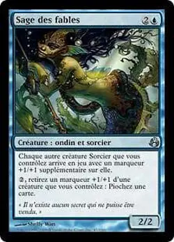 Magic MTG - Sage des fables - Leveciel - MINT/NMINT - FR - FOIL - Image 1