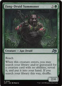 Fang-Druid Summoner U Aetherdrift 163 LP-NM - Image 1