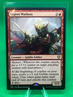 Legion Warboss MTG Magic the Gathering All Will Be One ONC - Image 1