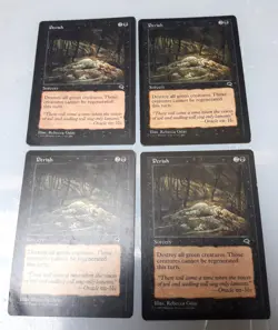 Magic the Gathering, 4 x Perish - Tempest - Image 1