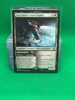 MTG Universes Beyond: Doctor Who - Karvanista, Loyal Lupari - Image 1