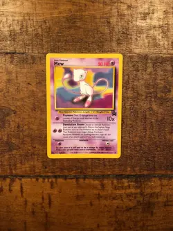 2000 Pokemon Promo Black Star #8 Mew GEM MINT NON-HOLO - Image 2