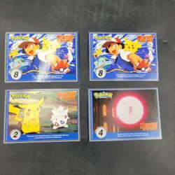 Vintage 1998 Pokemon The First Movie MewTwo Strikes Back (Lot of 4) - Image 1