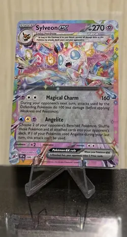 Sylveon EX 086/191 Surging Sparks Double Rare Pokemon English NM - Image 1