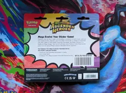 Ascended Heroes Gastly Tech Sticker Collection New and Sealed Pokemon TCG - Image 2