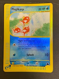 2003 Pokemon Magikarp Skyridge Reverse Holo 75/144 - Image 1