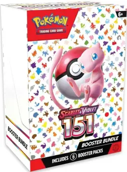 Pokemon TCG Scarlet and Violet 151 Booster Bundle 6 Packs Brand New Sealed - Image 1