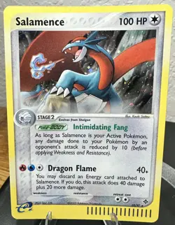 Pokemon EX SALAMANCE Dragon Cosmos Holo 19/97 Near Mint - Image 1
