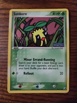 Sunkern 76/115 - Unseen Forces - Pokemon TCG Reverse Holo Stamped - Image 1