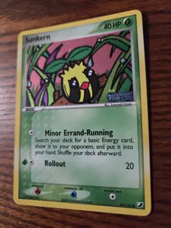 Sunkern 76/115 - Unseen Forces - Pokemon TCG Reverse Holo Stamped - Image 2