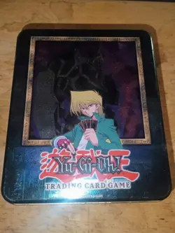 Vintage 2003 Yugioh! Joey Wheeler Gearfried Iron Knight Collectible Tin EMPTY - Image 1