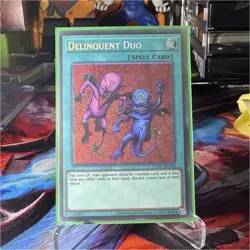 Konami Delinquent Duo LCKC-EN101 Secret Rare Legendary Collection Kaiba - Image 1