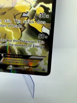 Pikachu EX XY124 XY Black Star Promo 2016 Full Art Holo Pokemon Card TCG - Image 3