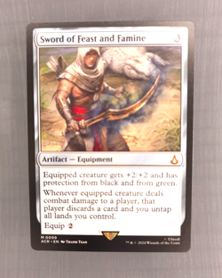 2024 MTG - Universes Beyond: Assassin's Creed Sword of Feast and Famine Regular - Image 1