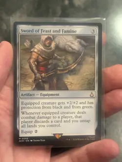 Sword of Feast and Famine Universes Beyond: Assassin's Creed *R* - Image 1