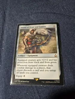 MTG Sword of Feast and Famine Universes Beyond: Assassin's Creed Regular - Image 1