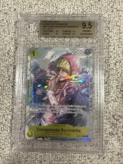 GEM MINT BGS 9.5 Donquixote Rosinante OP12-108 Alt Art One Piece English - Image 1