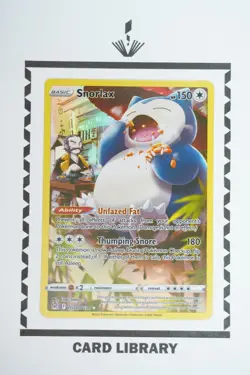 Snorlax - Swsh11: Lost Origin Trainer Gallery Holo - TG10/TG30 - Pokemon Card - Image 1