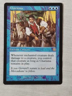 NM Charisma Mercadian Masques Mtg Magic the Gathering - Image 1