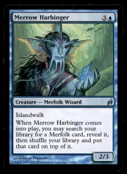 Merrow Harbinger LP Light Play Lorwyn MTG [5641] - Image 1