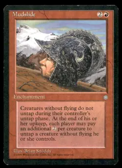 Mudslide LP Light Play Ice Age MTG [6078] - Image 1