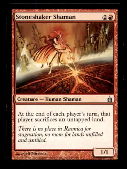 Stoneshaker Shaman LP Light Play Ravnica: City of Guilds MTG [8181] - Image 1
