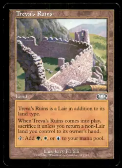 Treva's Ruins LP Light Play Planeshift MTG [9142] - Image 1
