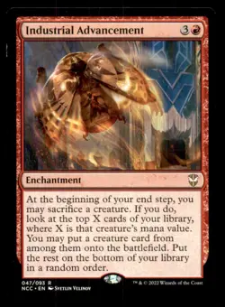 Industrial Advancement LP Light Play New Capenna MTG [11611] - Image 1