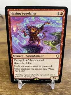 Hexing Squelcher Lorwyn Eclipsed Regular Magic The Gathering TCG - Image 1