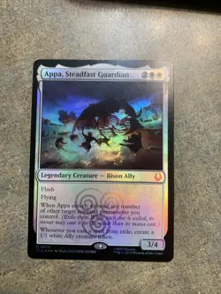 MTG Avatar: The Last Airbender- Appa, Steadfast Guardian (MR) (Foil) NM - Image 1