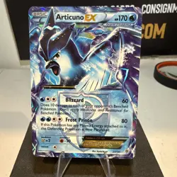 Pokemon TCG Articuno EX Ultra Rare Holo Card Plasma Storm 25/135 - Image 1
