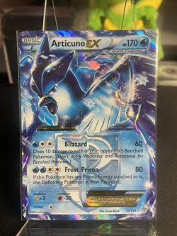 Pokemon TCG Articuno EX Ultra Rare Holo Card Plasma Storm 25/135 - Image 1