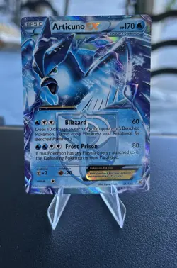 Pokemon TCG Articuno EX Ultra Rare Holo Card Plasma Storm 25/135 - Image 1